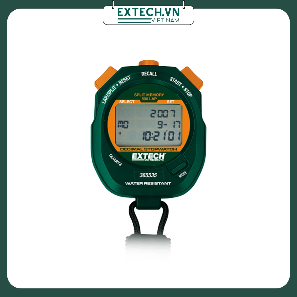 Đồng hồ bấm giờ thập phân Extech 365535 1 dong ho bam gio thap phan extech 365535