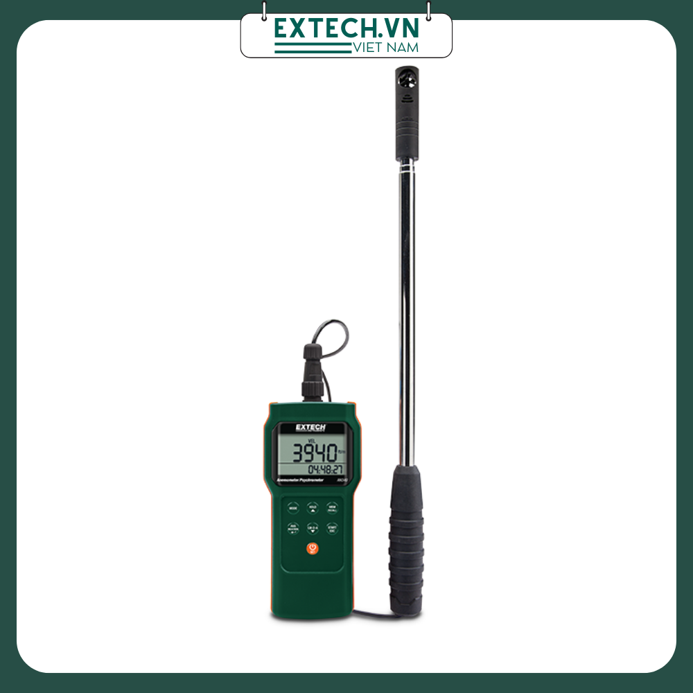 Máy đo tốc độ gió đa năng Extech AN340 1 Máy đo tốc độ gió đa năng Extech AN340