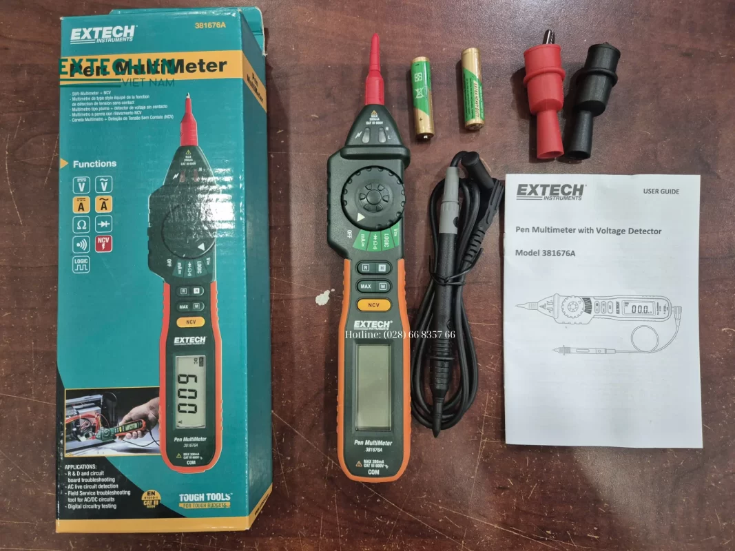 Hình thực tế Bút vạn năng Extech 381676A