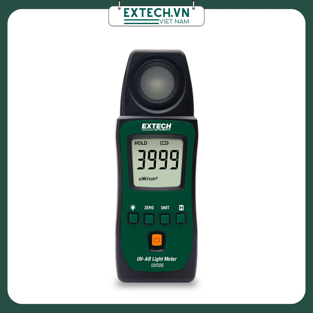 Máy đo ánh sáng Extech UV505 (1~3999 μW / cm2) 1 Máy đo ánh sáng Extech UV505 (1~3999 μW / cm2)