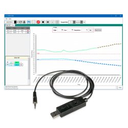 Phần mềm thu thập dữ liệu và cáp USB Extech 407001 PRO