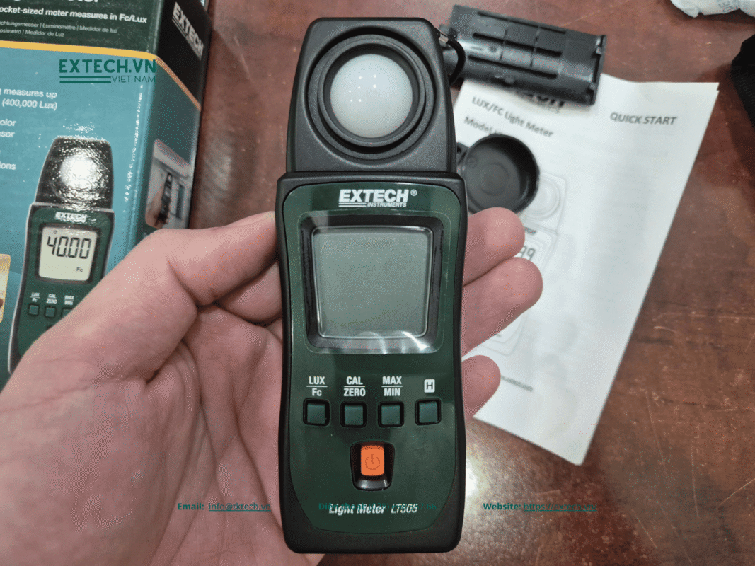 Hình ảnh thực tế máy Extech LT505