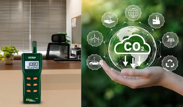 Kiểm tra nồng độ Carbon Dioxide (CO2) chính xác Kiểm tra nồng độ Carbon Dioxide (CO2) chính xác