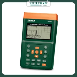 Extech PQ3350: Máy phân tích sóng hài & công suất 3 pha