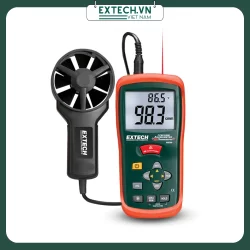 Máy đo tốc độ, lưu lượng gió, nhiệt độ hồng ngoại Extech AN200