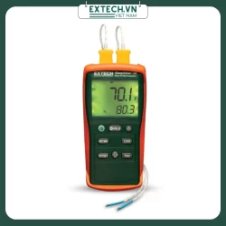 Máy đo nhiệt độ tiếp xúc 2 kênh Extech EA10 (-200°C đến 1360°C)