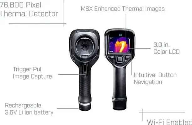 Camera đo nhiệt độ hồng ngoại FLIR E8-XT FLIR E8 XT