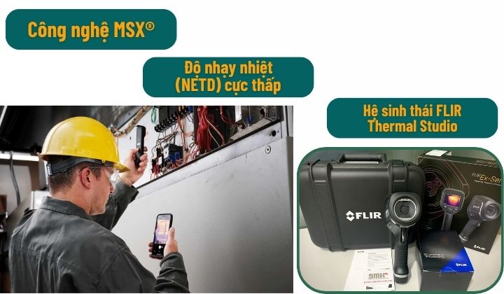 Điểm nổi bật của camera nhiệt Flir Điểm nổi bật của camera nhiệt Flir