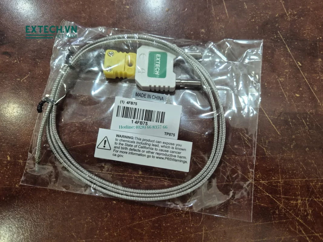 Hình thực tế Đầu đo nhiệt độ Extech TP875 (-50 to 538°C)