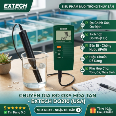 Máy đo oxy hòa tan Extech DO210