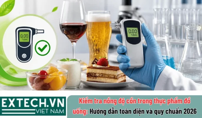 kiểm tra nồng độ cồn trong thực phẩm đồ uống