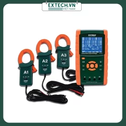 Bộ máy phân tích điện năng 3 pha Extech PQ3450-12
