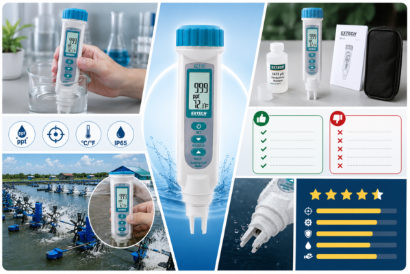 Có nên mua máy đo độ mặn Extech EC170?