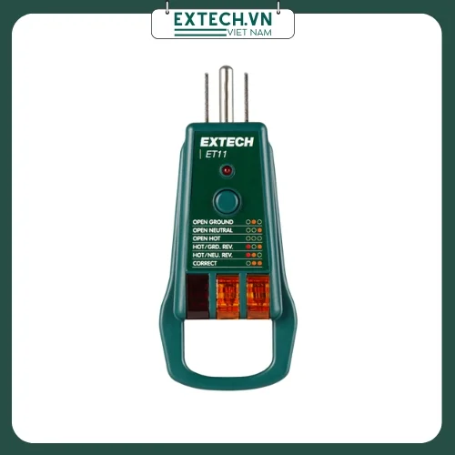 Thiết bị kiểm tra ổ cắm điện Extech ET11 3 Extech ET11