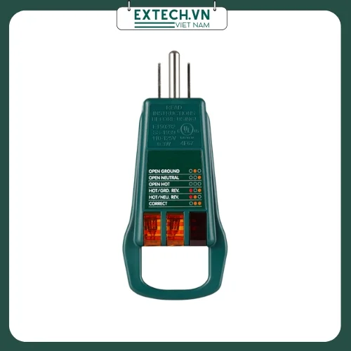 Thiết bị kiểm tra ổ cắm điện Extech ET11 2 Extech ET11