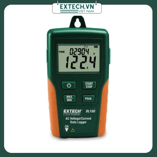 Máy ghi dữ liệu dòng điện, điện áp Extech DL150 1 Máy ghi dữ liệu dòng điện, điện áp Extech DL150