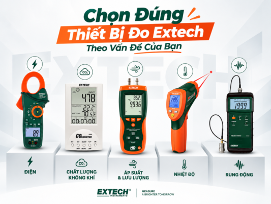 Chọn Đúng Thiết Bị Đo Extech Theo Vấn Đề Của Bạn