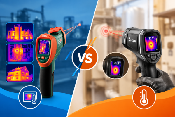 So sánh camera nhiệt và nhiệt kế hồng ngoại khác nhau thế nào?